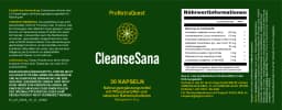 CleanseSana current German label