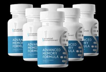 Six bottles of Advanced Memory Formula