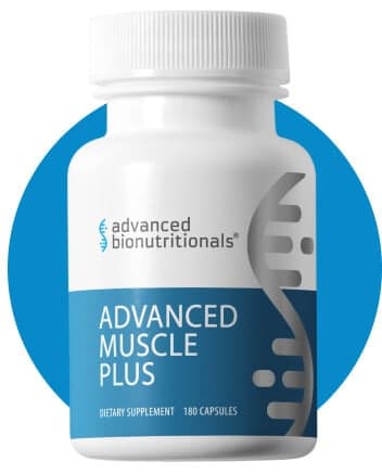 Advanced Muscle Plus ingredient and benefit visual chart