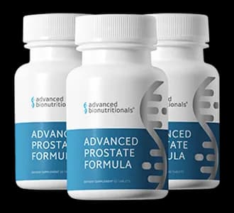 Three bottles of Advanced Prostate Formula