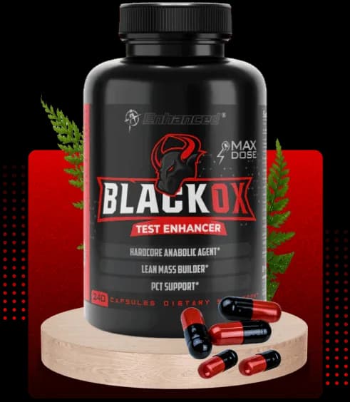 Black Ox Hardcore Test Enhancer product artwork