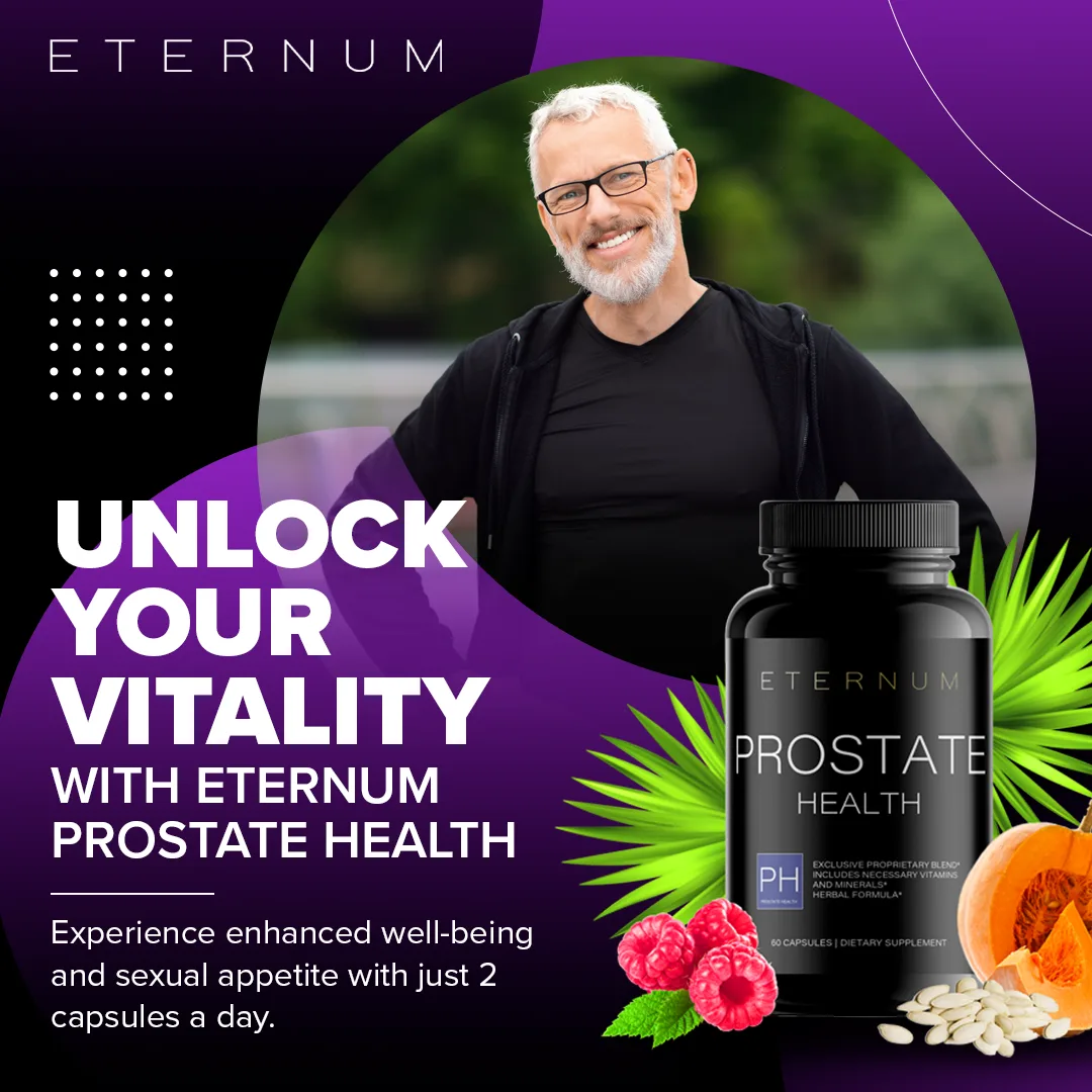 Eternum Prostate Health visual dossier capture