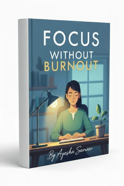 Focus Without Burnout ebook cover