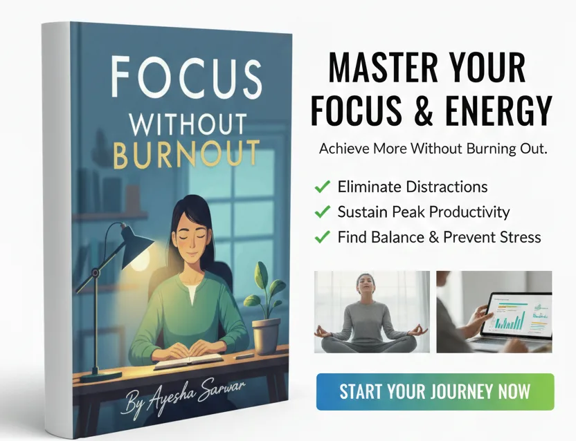 Focus Without Burnout visual dossier capture