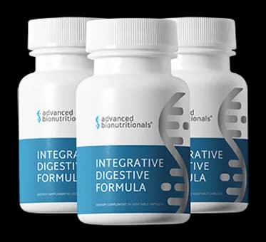 Three bottles of Integrative Digestive Formula