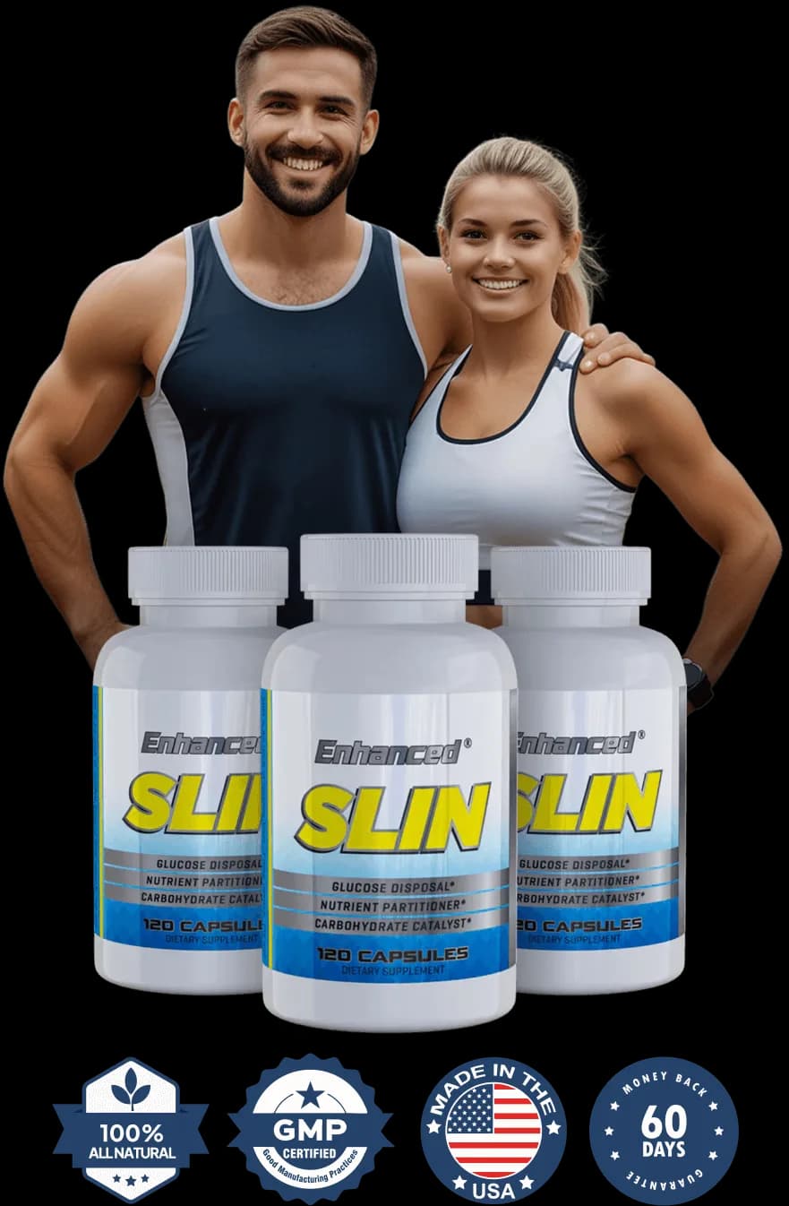 Three Enhanced SLIN 120-capsule bottles